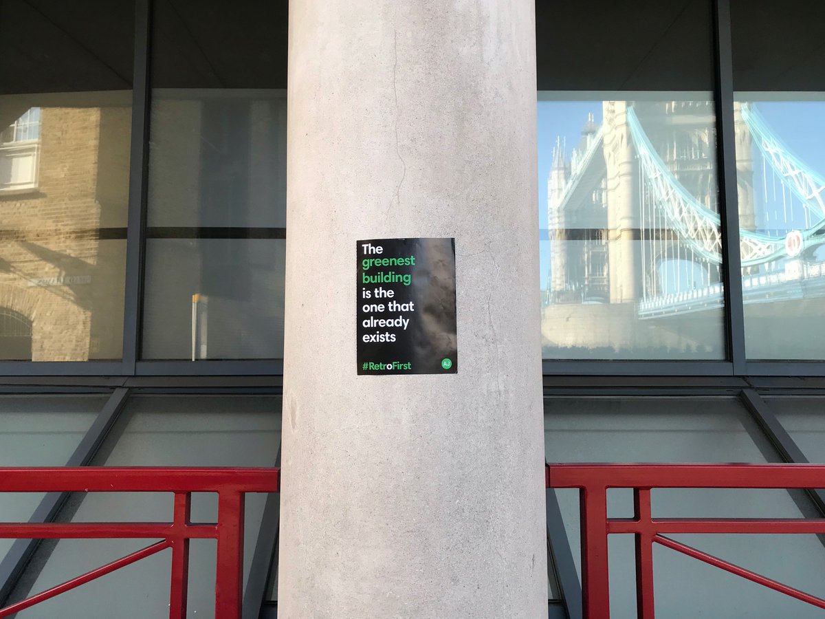 If there’s one substantial thing architects + developers can do to mitigate the #climatecrisis it's to work with what is already built. TBC.London's team <a href="/forepartnership/">FORE Partnership</a> + <a href="/StiffTrevillion/">Stiff + Trevillion</a> is backing #RetroFirst <a href="/ArchitectsJrnal/">Architects’ Journal</a>. #EarthDay 

tbc.london/c/news/greenes…