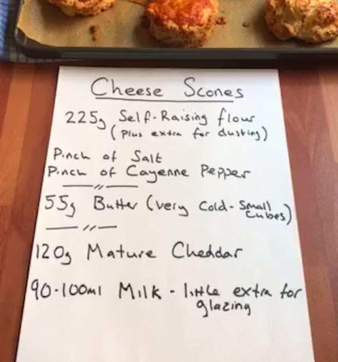 Highlands_JSY's tweet photo. On Monday we will be sharing a tutorial by Adrian Goldsborough, a Chef with the Highlands Academy of Culinary Arts. He will be teaching us how to make easy cheese scones.
Make sure you have all your ingredients ready...
#StaySafeJSY #StayHomeJsy #ApartButTogether https://t.co/Pg1o0634CJ