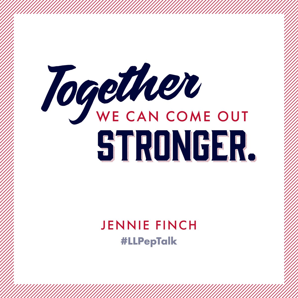 LittleLeague's tweet photo. We can do this.
@JennieFinch | #LLPepTalk https://t.co/WLrJRaM5WU