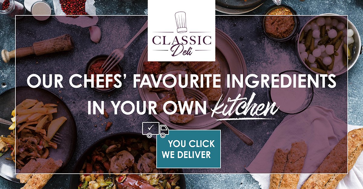 👉ONLINE SHOP OPEN classicdeli.market/uk, for you to be able to receive at home, the best products from Classic Fine Foods!
Enjoy the finest ingredients that you know and usually cook in your restaurants &amp; new products more suitable for home cooks 👨‍🍳