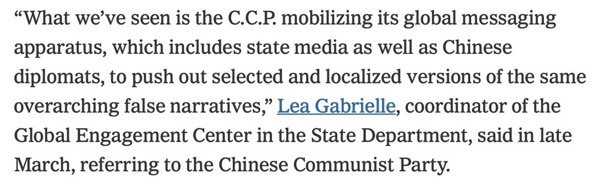 Good thing the US and other countries in the free world would never do something like that! (More on this when I publish my piece about China and the pandemic.)