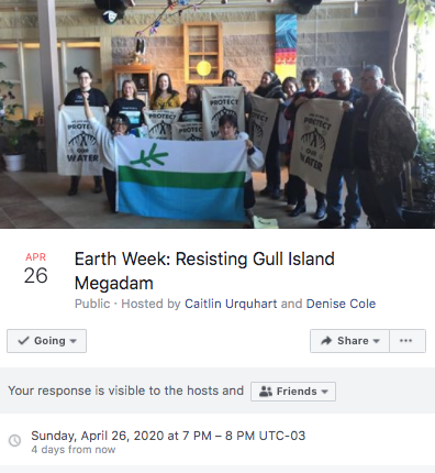 SJCNL709's tweet photo. After the travesty of Muskrat Falls, #nlpoli is considering constructing ANOTHER hydro dam on Gull Island. This CANNOT happen. Join us for this rad webinar led by @caitmurquhart and Denise Coles THIS Sunday! https://t.co/BMXZ7gXLxv https://t.co/iib78v6UDi