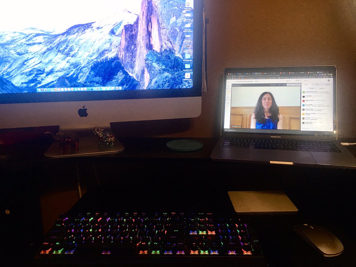 #100Kin10Summit and beyond – honored to be part of the @100Kin10 network working to ensure all students have excellent STEM teachers! #virtualsummit