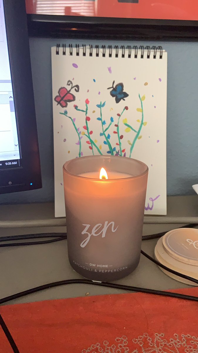 hmwicks13's tweet photo. Trying to feel the zen -thanks @jawicks75 for the candle! https://t.co/WO8q9EIgyO