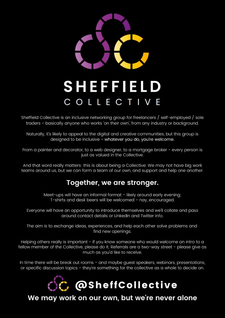SheffCollective's tweet image. This is what Sheffield Collective is all about