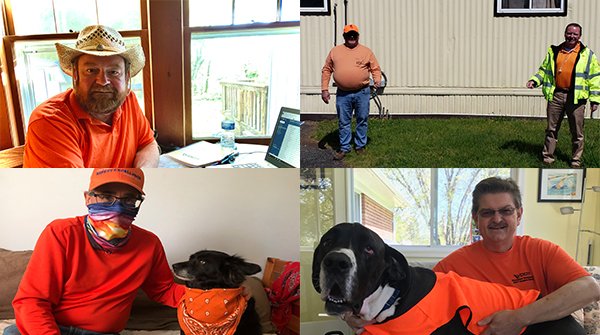 VaDOTCULP's tweet photo. We're wearing orange today to raise awareness about #WorkZoneSafety. #NWZAW #GoOrangeDay #GoOrangeVA #Orange4Safety #OneVDOT https://t.co/Eb4hK3Pc35