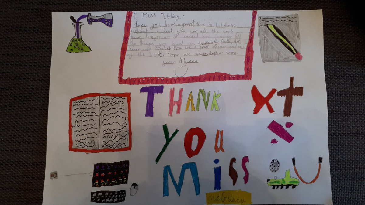 lelepoki's tweet photo. Alyana would like to wish Mrs McGlincy a big thankyou for all the work she does at @KewWoods primary . We miss you all and hope you're taking care xx @seftoncouncil https://t.co/7cuK5RQXgW