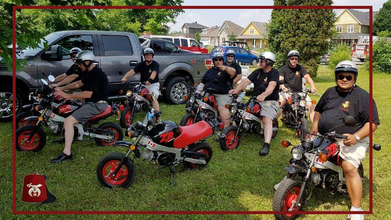 When the Director's Staff show up to your town you know they mean business. These not so mean looking bikers bring a guaranteed smile on anyone's face. To join contact #TunisShriners👊😎.

#ShrinersInternational #Ottawa #ShrinersUnit #OttawaFreemasons