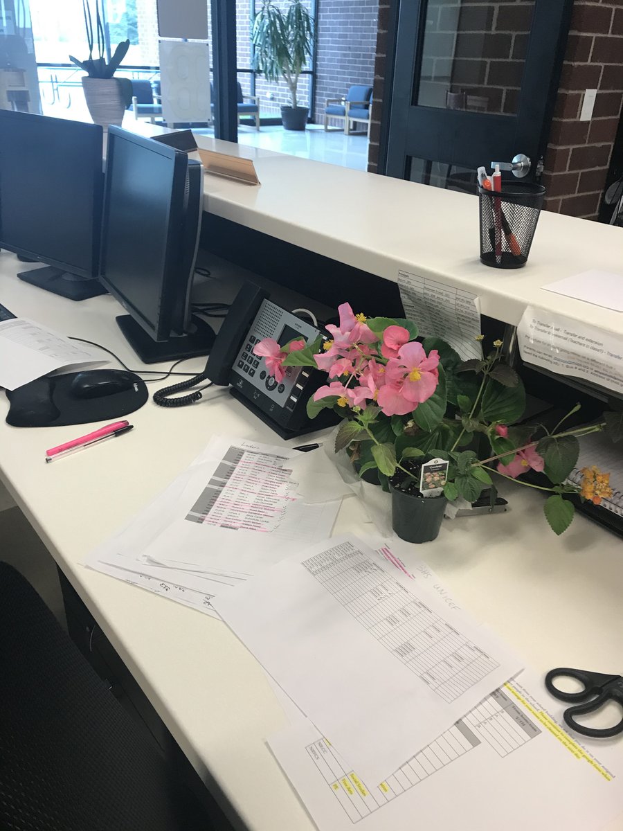 BburgHSBruins's tweet photo. Happ Administrative Professional Day to our wonderful staff. Jackie Dobson, Jeanne Truesdell, Vickie McKenna, Crystal Payne, Carolyn Noble, and Mim Wright thank you for all you do! You are the folks who make everything work for the best on this side. Enjoy your flowers https://t.co/JR1vmg5jyM