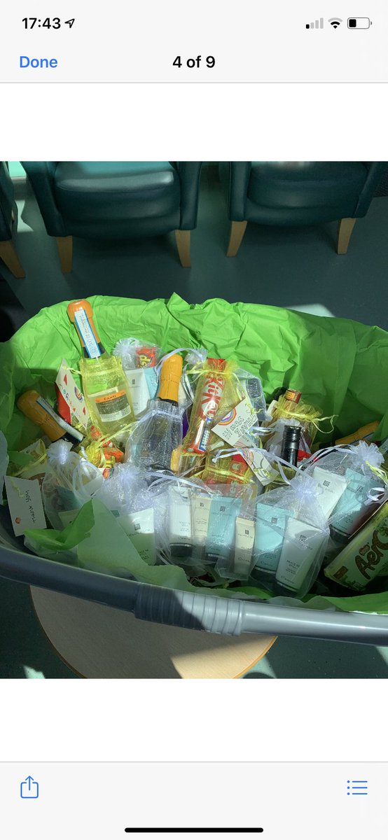 kerry30's tweet photo. Would just like to say a big thank you to Beverley and Joanne For helping me with giving a little something to all the hard working front line staff on Hague ward  at TGH. Dealing  with mental health and our current situation is not easy . ￼well done everyone , you are amazing. https://t.co/ZWucHrcNYa