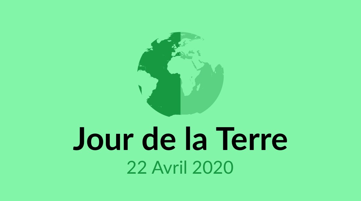 UnisVertCite's tweet photo. Nous sommes le 22 Avril 2020, c'est le 50ème anniversaire du Jour de la Terre 🌍
Pour fêter cette journée malgré le confinement nous vous proposons une liste d’idées à réaliser chez vous, seul ou avec vos proches! (Plus de détails sur notre page Facebook)
#EarthDay #JourdelaTerre https://t.co/b14ZlvVEDY