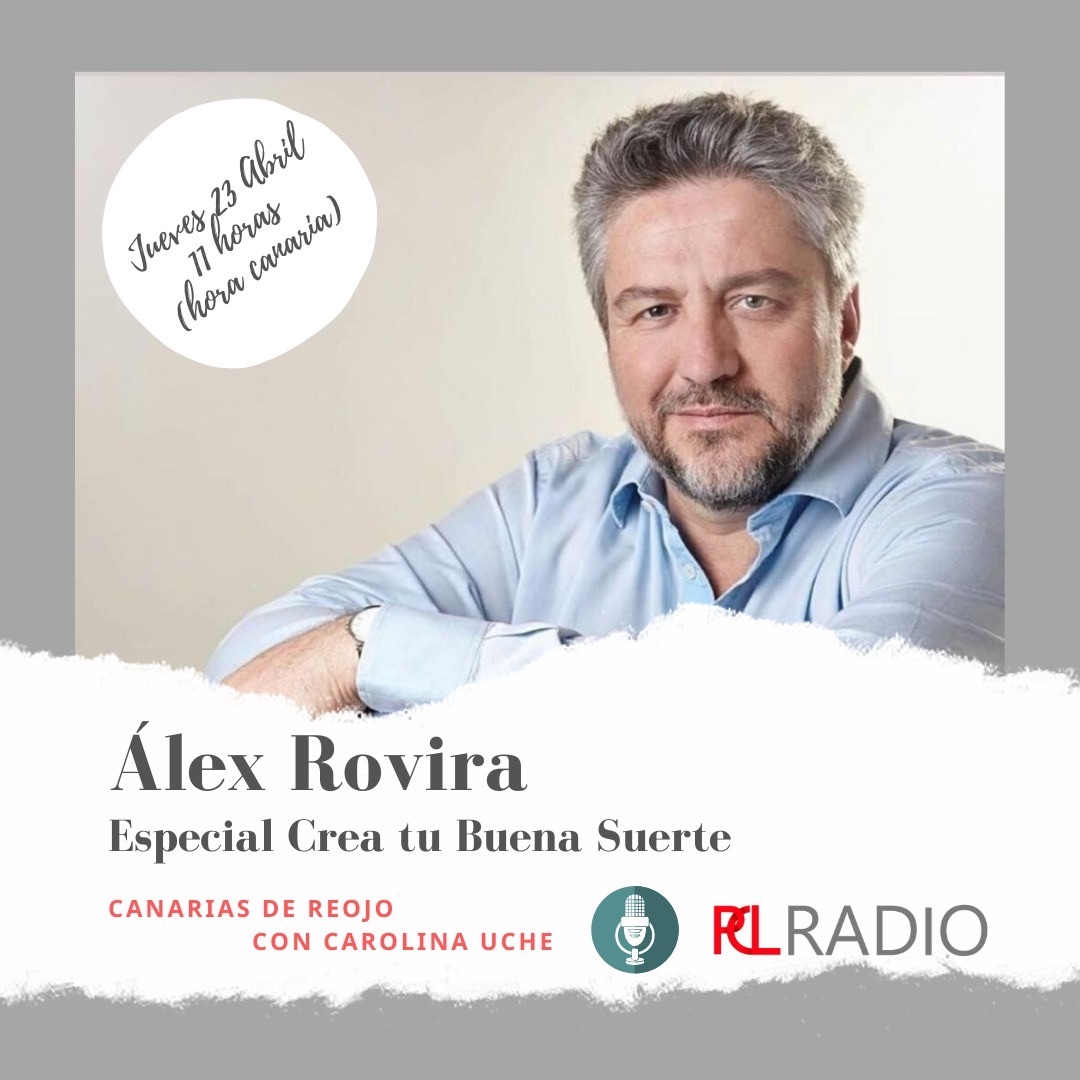 Mañana Jueves celebramos el #díadellibro con un gran escritor <a href="/alexroviracelma/">Álex Rovira</a>