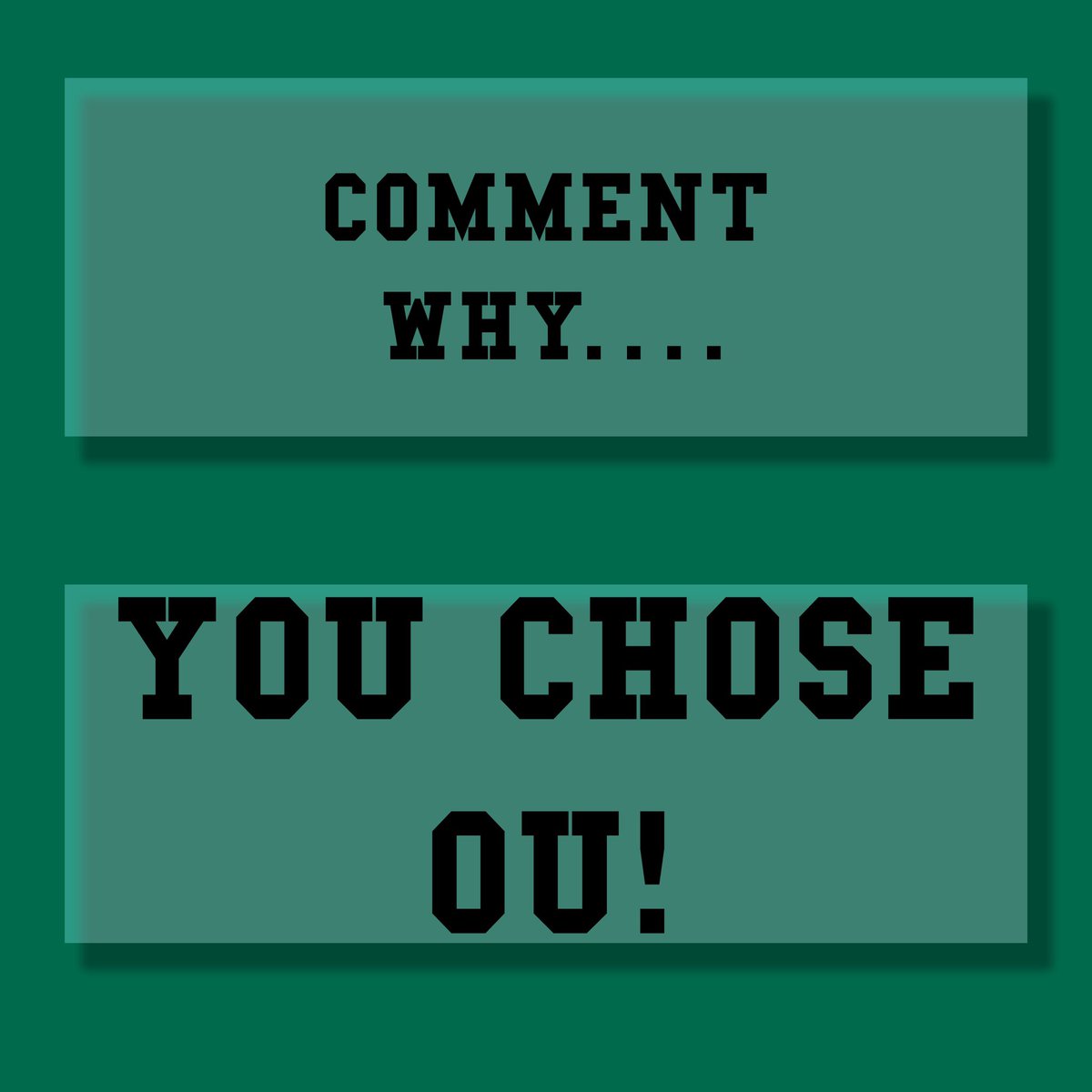 The small town feel? The program of study offered? What made you choose OU as your home away from home? Comment below! https://t.co/iiIenX72cM