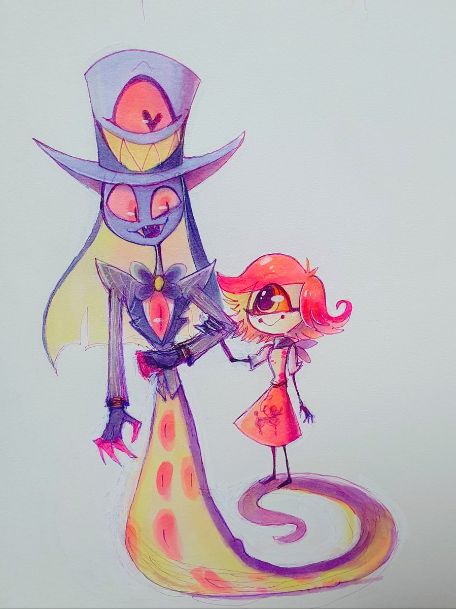 shadowofeodyum's tweet photo. Shall we dance? 
#SirPentious #Niffty 
#HazbinHotel #HazbinHotelFanart https://t.co/4UaWlZSfw4