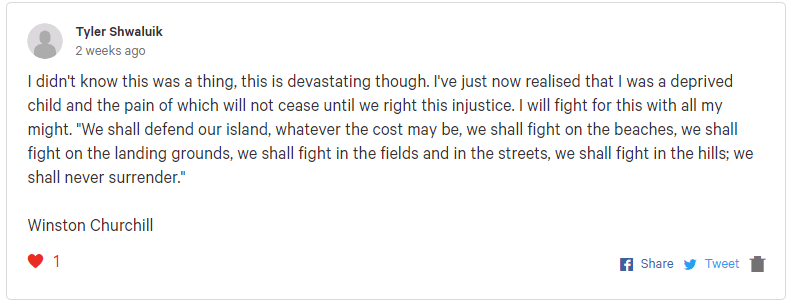 We're living in perilous times, but I haven't given up fighting the good fight. My Bring Back Cinnamon Spread campaign is still going strong, and even more people are starting to understand. I get it. Tyler gets it. Do you? 
Cinnamon Spread the word: chng.it/xW9BXqBm
