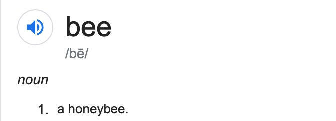 I'm not surprised. I've found that this is what Google does best. The search algorithms tend to reinforce commonly held, but incorrect beliefs about bees.E.g., "bee" searches are treated as synonymous w/ "honey bee" searches. This reinforces the belief that there is only 1 bee.