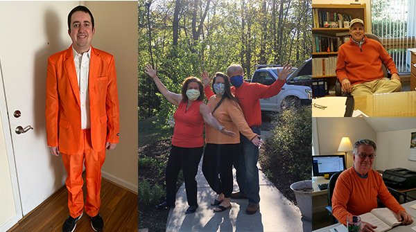 VaDOTCULP's tweet photo. ...and yes, the @VaDOT orange suit made another appearance for #GoOrangeDay and #NWZAW!
#WorkZoneSafety #Orange4Safety #GoOrangeVA #OneVDOT https://t.co/Sl7PwyOqa2