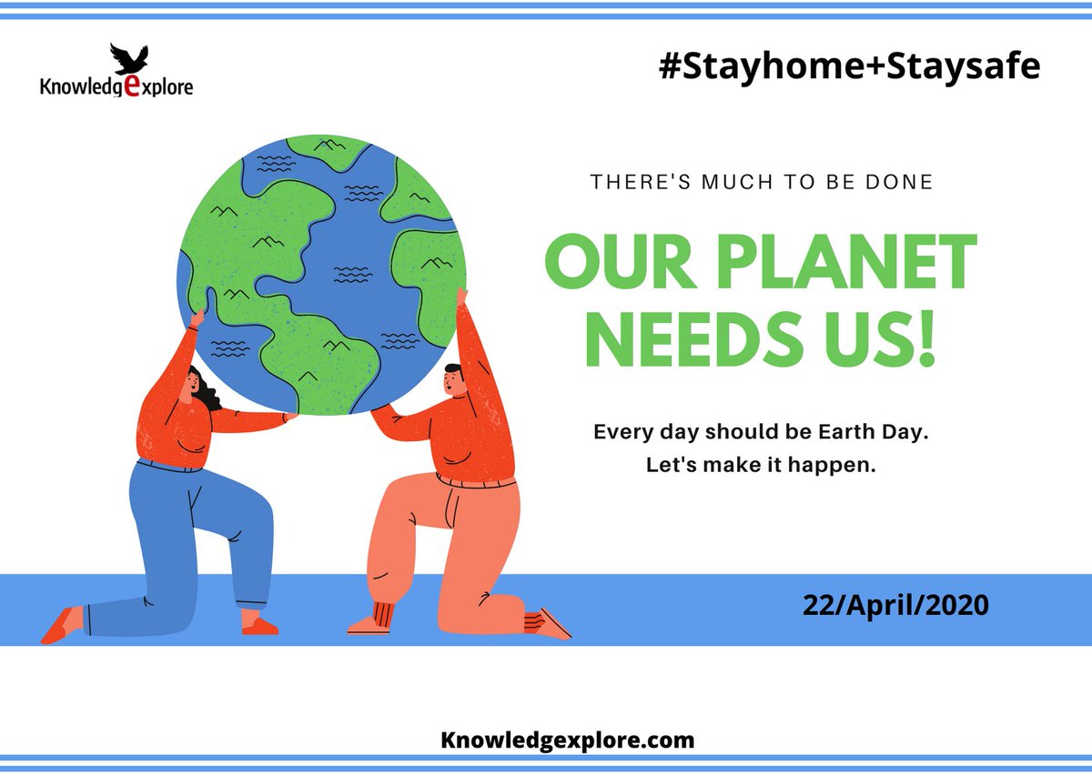 knowledgexplor's tweet image. #ItsOurplanetDay #EarthDay #Ourplanet #needsus! #HappyworldDay #happyEarthday2020 #Every day should be #EarthDay.
Let&apos;s make it happen. #Staysafe #stayHome #COVID-19 #LetsBeatCorona Miscellaneousblogs.com
#Miscellaneousposts #knowledgexploreposts #Sheetlatravels #3fitechposts