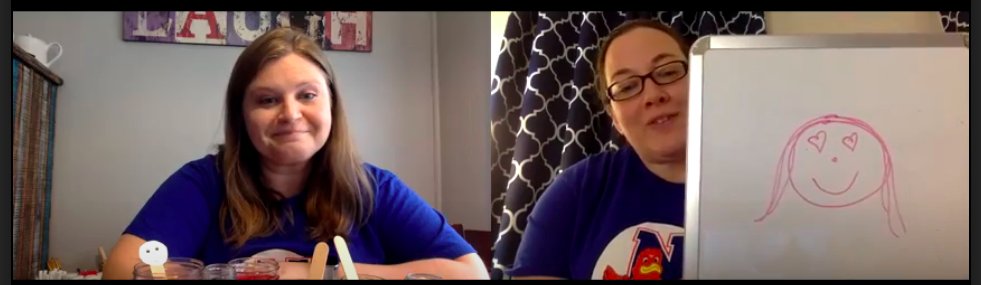 Ms. Diane and Ms. Hotchkiss model how to use feelings jars to express how children (and adults!) are feeling at home. Once the feeling is identified, it is a lot easier to talk about it and then manage it in a self-regulated manner. drive.google.com/open?id=1B2jLH… <a href="/natickps/">Natick Public Schools</a>