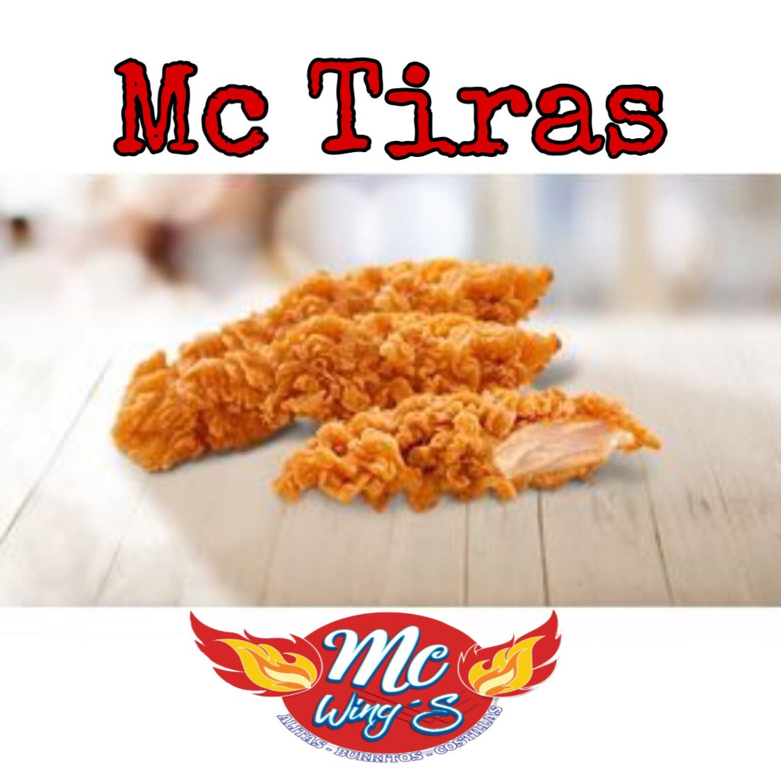 McWingsTlx's tweet photo. Nuevos integrantes de la familia #McWingsTlax a partir de este #Viernes 24 de Abril
#McTiras y #McPollo con la misma receta de las #Alitas y las puedes bañar con nuestras #salsas.
Servicio solo a domicilio
Whatsapp 984-157-2565
#FoodExpress
#DVolada
#ConsumeLocal
#Tlaxcala https://t.co/qVtYvF7NiT