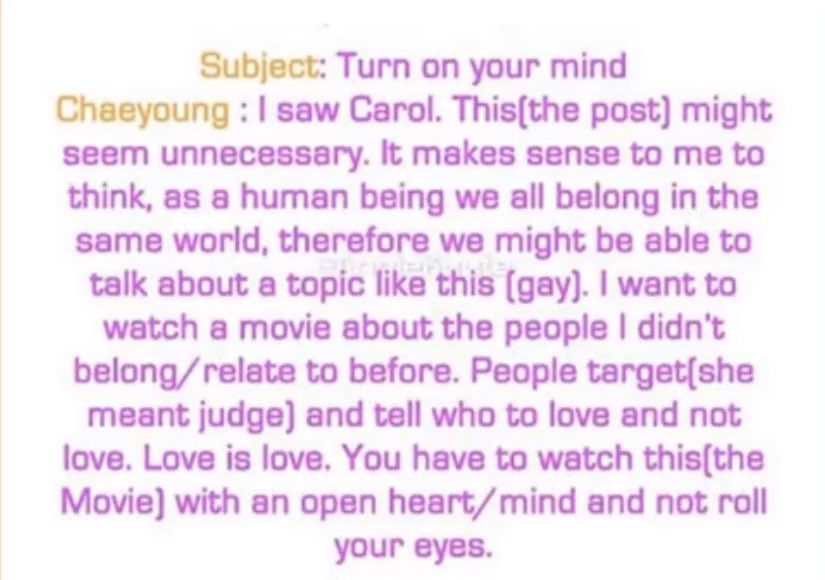 the way she discretely yet outwardly supports lgbtq+ people and rights