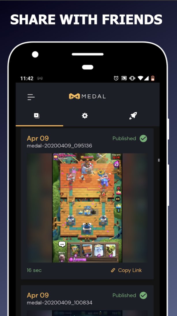 PimDeWitte's tweet photo. Big day for Medal - announcing Android. I have been dreaming about this moment since we started. As a creator, you can now capture the best content regardless if it's on Desktop of Mobile, and it all syncs to your Medal profile. You can even launch the most clippable games! https://t.co/ymq3DSkKcr