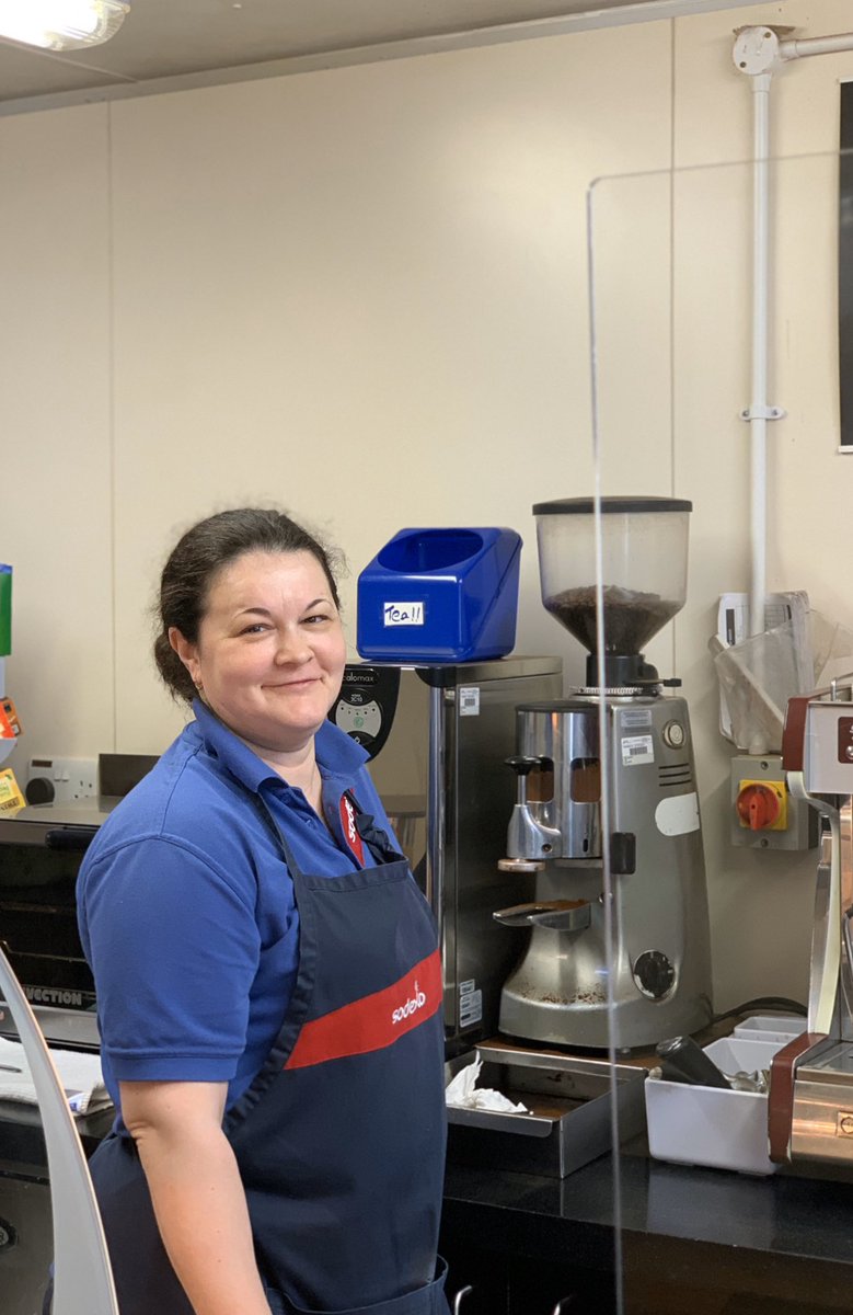 EmergencyStoke's tweet photo. Echo those words 100% huge thank you to all our Sodexo staff @BucksHealthcare Shout out to Samuele and Lillia for continuing to work daily throughout the last couple of weeks -keeping Costa open...I know our emergency staff have truly appreciated being able to access the coffee! https://t.co/1KN3sZx1FN