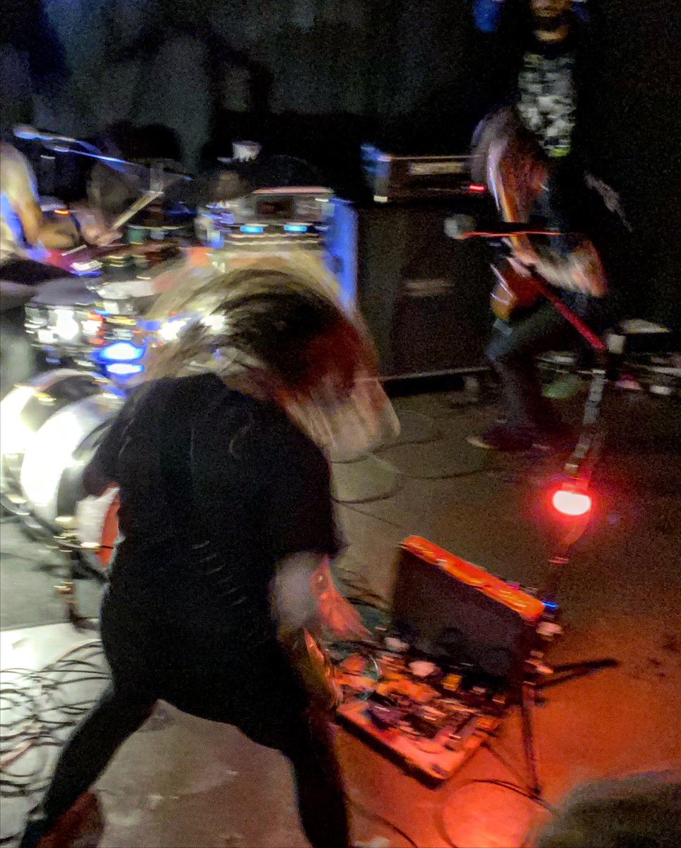 When we saw <a href="/DeathbreakerWA/">Deathbreaker</a> <a href="/densnoise/">Dens</a> &amp; <a href="/WeAreComrades/">Comrades</a> at <a href="/TheRitzSJ/">The Ritz</a> — some of my favs! 🎶💥🤘🏼