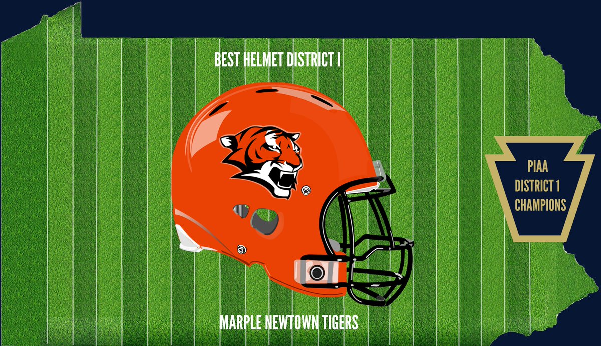 pa_fb_history's tweet photo. The State Final is set. Poll will open tomorrow around 1:00.

It's taken us 207 polls and 80,604 total votes, but now we get to answer the question: 

Who has the best helmet in Pennsylvania high school football? 

Conemaugh Township vs. Marple Newtown https://t.co/sYTrqE8XLO