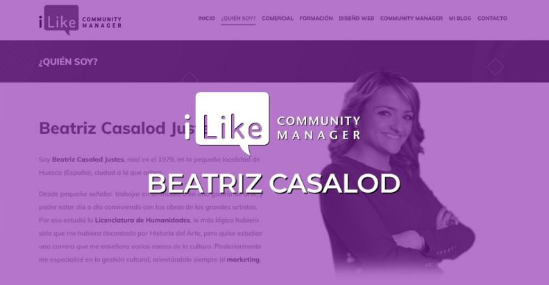 BeatrizCasalod's tweet photo. ¿Quién está detrás de la marca #IlikeCommunityManager?
💜Beatriz Casalod, una #HumanistaDigital amante del #Arte y las #NuevasTecnologías dedicada al #MarketingDigital, especializada en #SocialMedia.
¿Quieres saber algo más de ella? ☺️
Sigue este enlace ⬇️
https://t.co/zRdf498wy9 https://t.co/LCxXtJM5jA