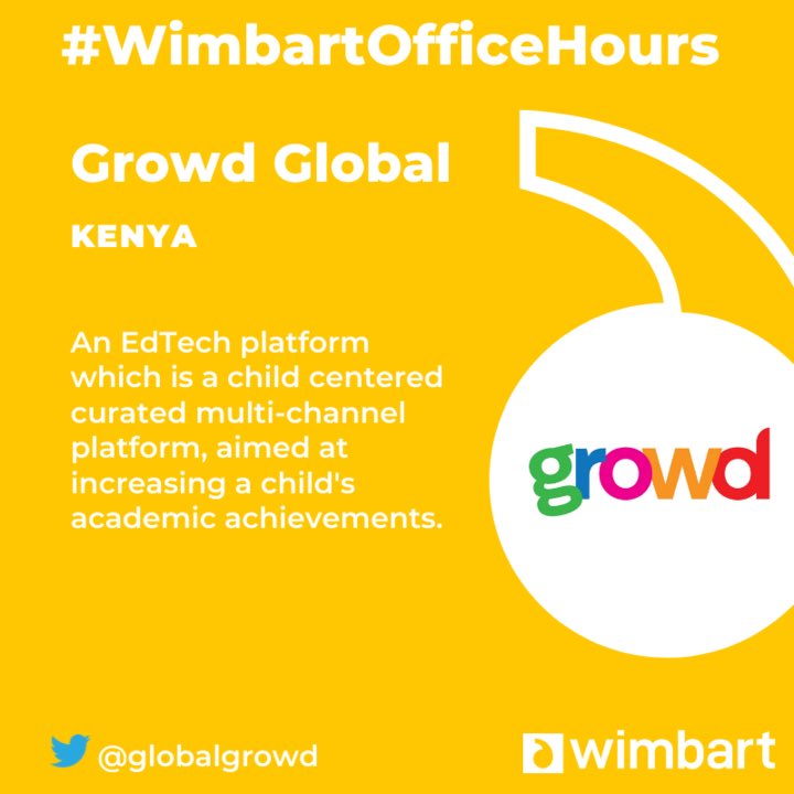 Wimbart's tweet photo. #WimbartOfficeHours
#MeetTheMentees
@thingzhut - Digital Art/E-commerce platform
@Doctor4Africa - Healthtech
@Ekolaundryng - Mobile Laundry Solution
@GlobalGrowd - Edtech
#PRWorkshops #Finalists #WimbartPR #Tech #AfricanTech #Startups #B2BPR https://t.co/xqrn8Jrcop