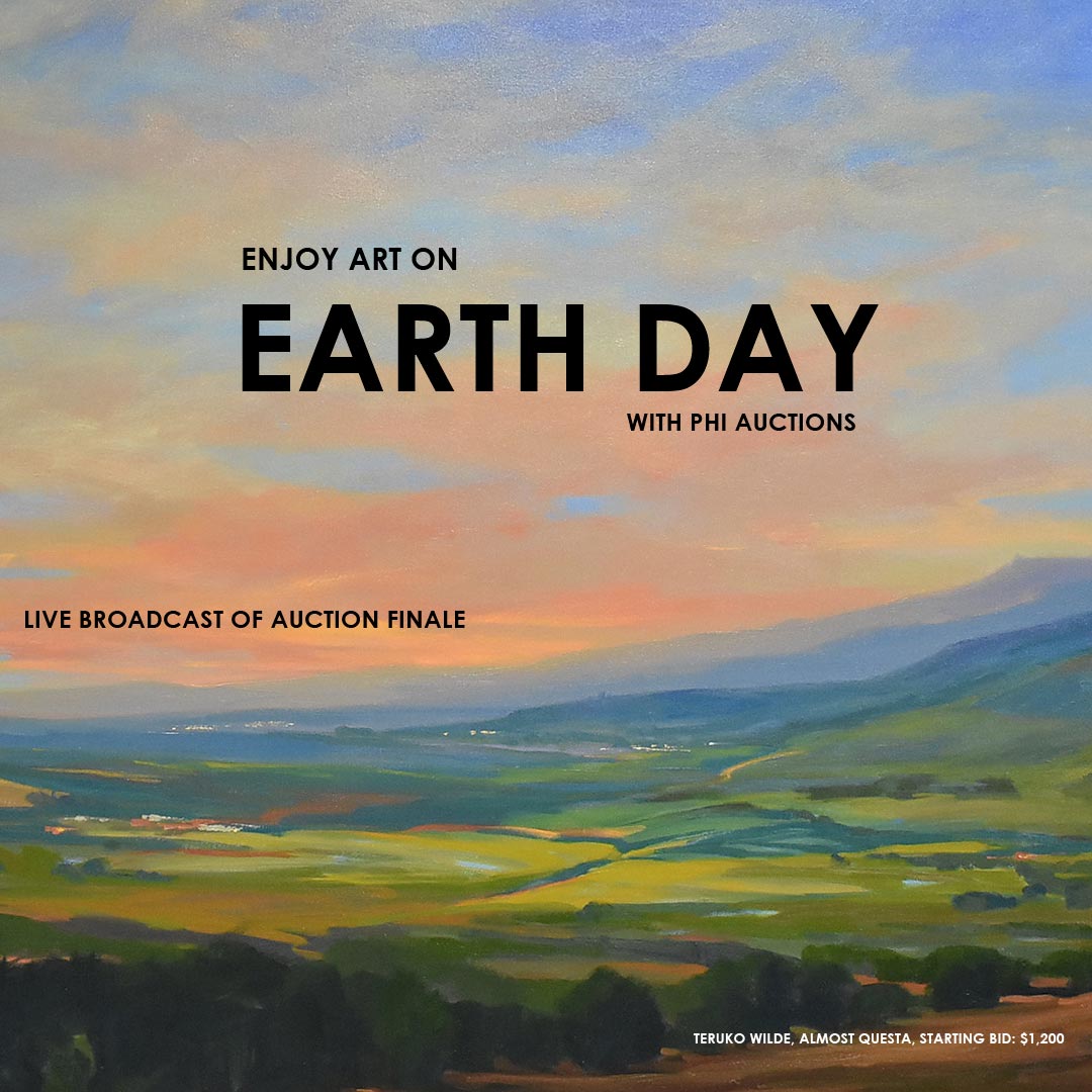 phiauction's tweet photo. HAPPY EARTH DAY!
Phi Auctions wishes you a happy Earth Day. Tonight we will be broadcasting the live finale of the auction.
VIEW COLLECTION: https://t.co/GwsdKUqYkY
#earthday #artathome #phiauctions #picasso #earthday50 #earthdayathome #artcollecting #buyartonline #stayhome https://t.co/PSkxUdkHdq