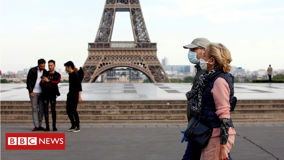 People walking in Paris, France