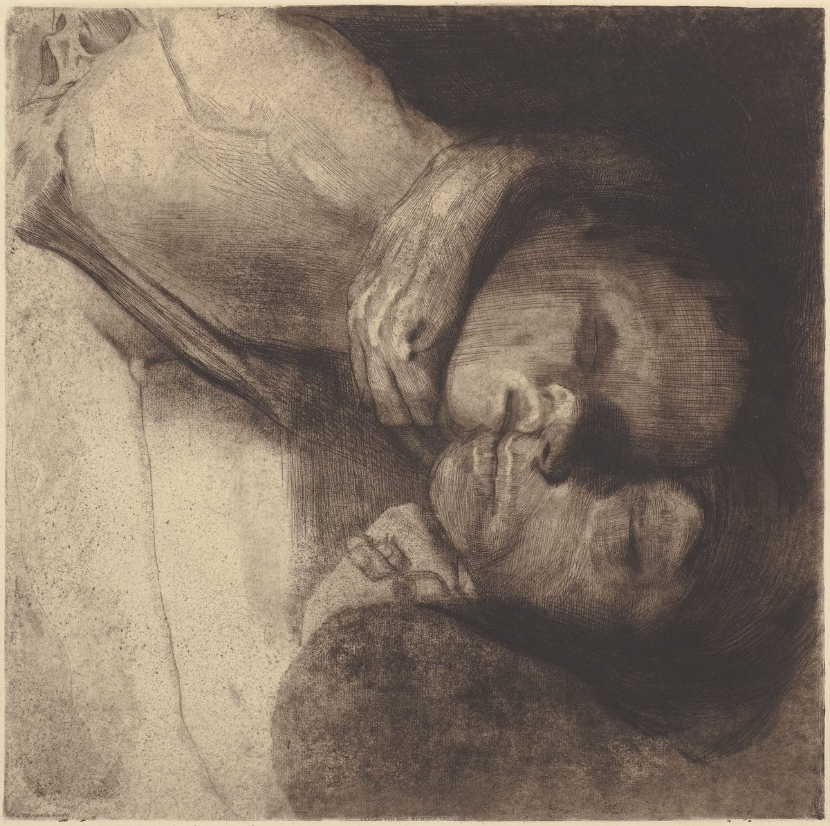 Woman with Dead Child (1903) is so powerful in its animal grief & contrasts with the beautiful Child’s Head on It’s Mother’s Arms (1900) & the amazing Death, Woman & Child