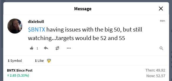dixielee1969's tweet photo. $BNTX $KL just a couple calls from #turbotrading room, along with $INO $SDC $WLL $PECK and others. All day every day, still waiting? https://t.co/ylrtmsWCyO https://t.co/1fIaXpI0BA