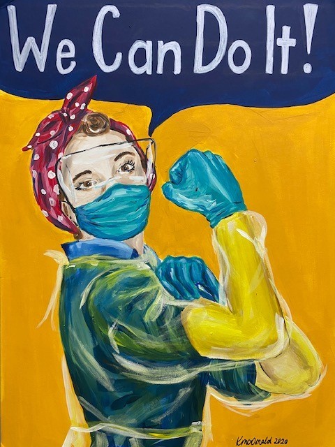 IndianaDOC's tweet photo. #INthistogether #HeroesWorkHere

COVID-19 Artwork winner for 4/21/20: 
IDOC Staff Member Kayla McDonald https://t.co/jV5m0U2Mw8