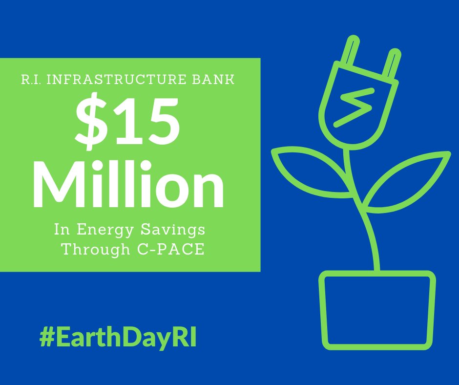 RI_InfraBank's tweet photo. C-PACE has helped RI businesses and non-profits reduce energy costs and greenhouse gas emissions. These investments have offset the equivalent of 81.5 MILLION MILES driven by an average passenger vehicle π #EarthDay #EarthDayRI https://t.co/jtg96B4RGK