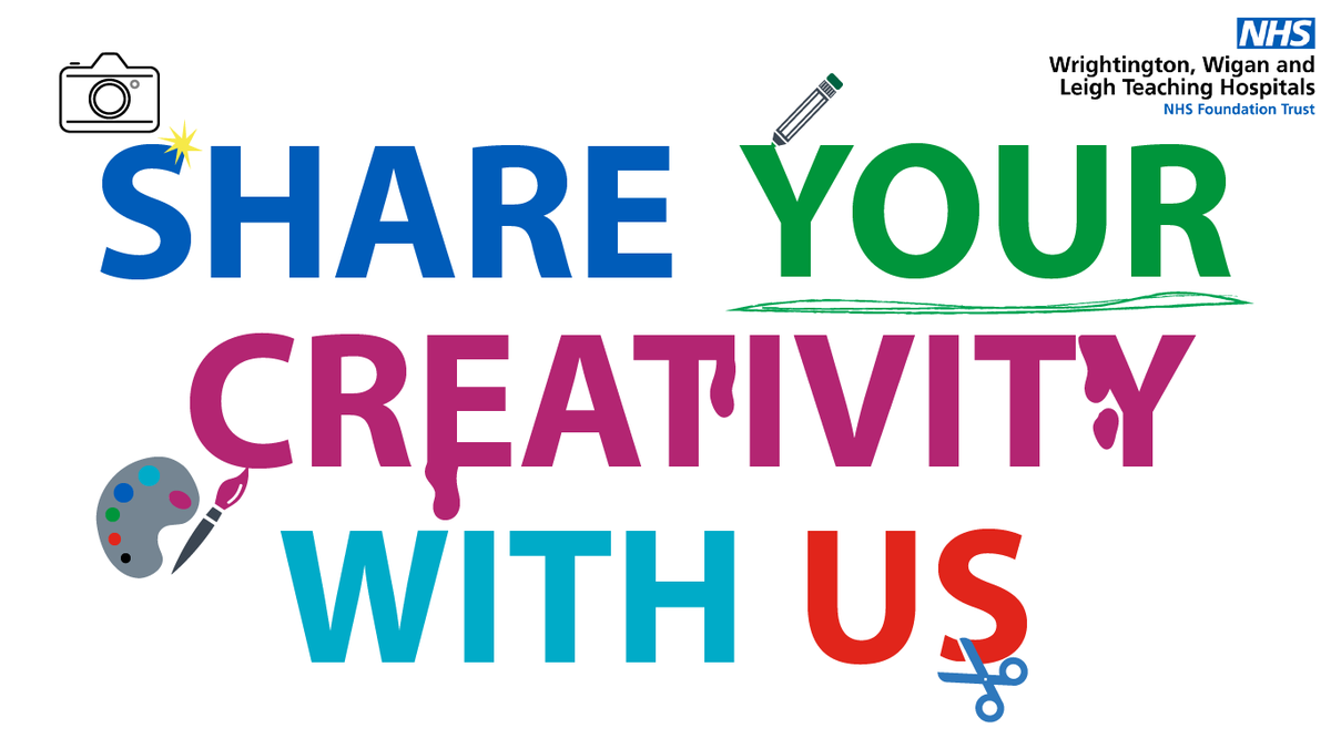 🎨We're looking for local artists of all ages to help us to decorate our wards. Your artwork will be certain to cheer up our patients &amp; staff. 

Send your artwork (no larger than A4 size) to either Winstanley or Ince Ward, RAEI, Wigan Lane, Wigan, WN1 2NN😄

#GetCreative #TeamWWL