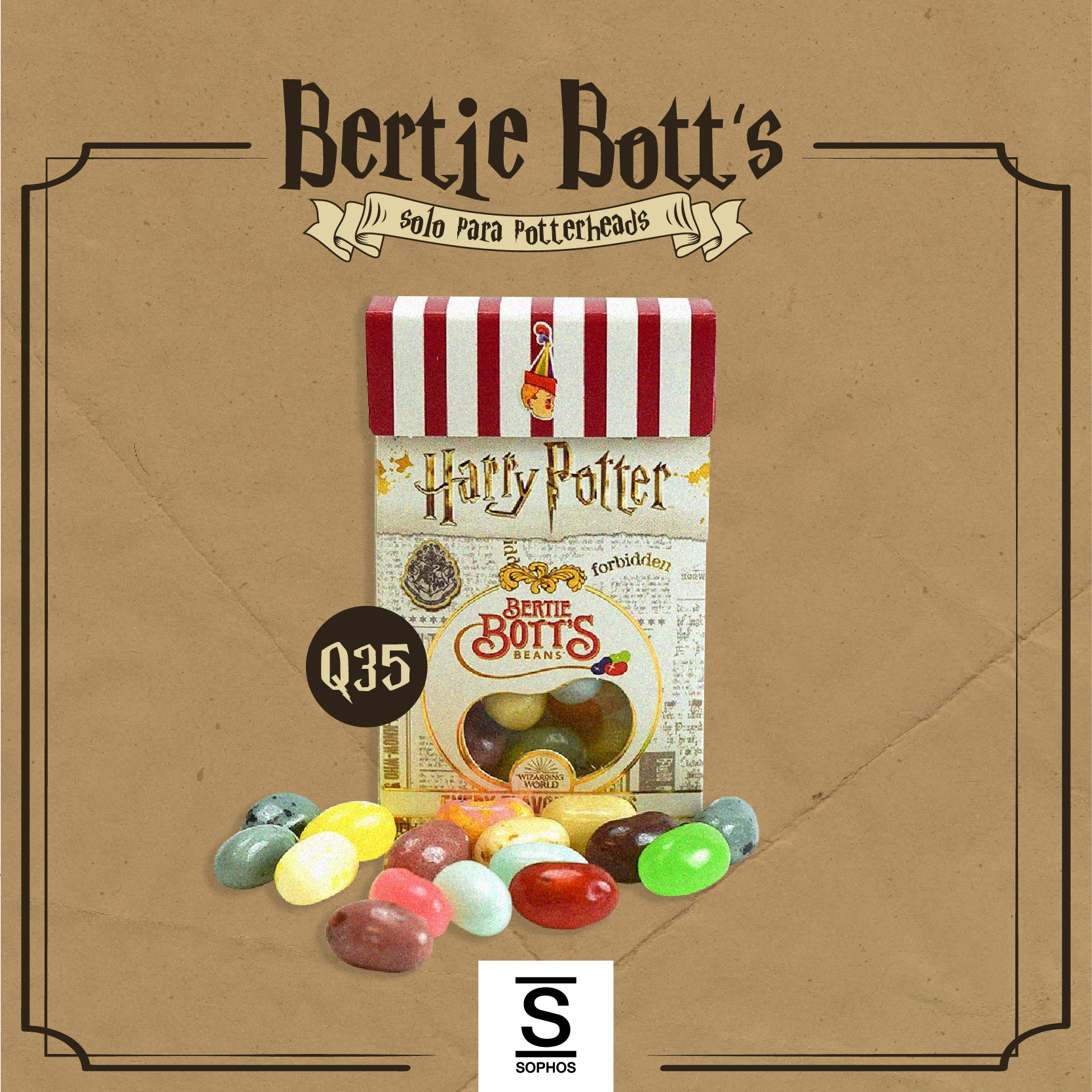 Jelly Belly beans de Bertie Crochue