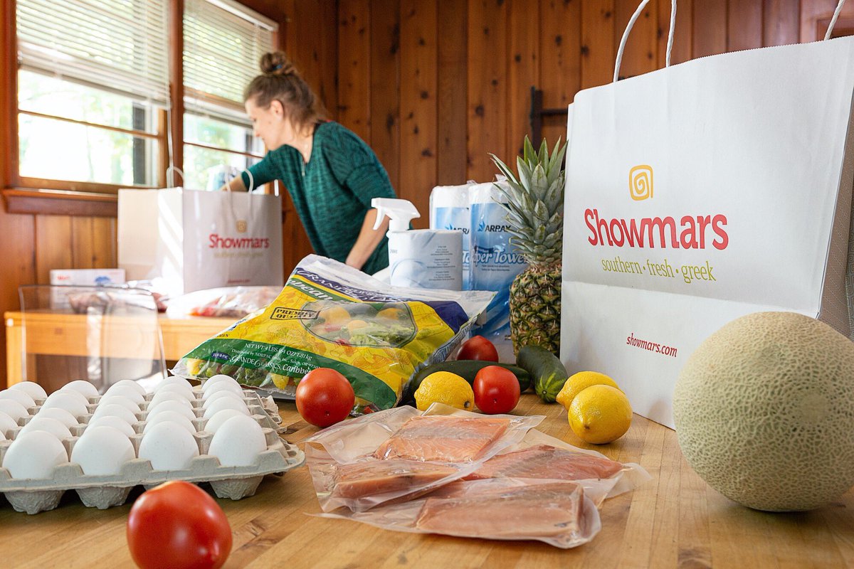 🛒 – shop groceries and household items.
🚘 – we’ll deliver them right to your front door.
What are you waiting for? Order your necessities through our Grocery Essentials market at Showmars.com. We’re here to help. $65 minimum order.