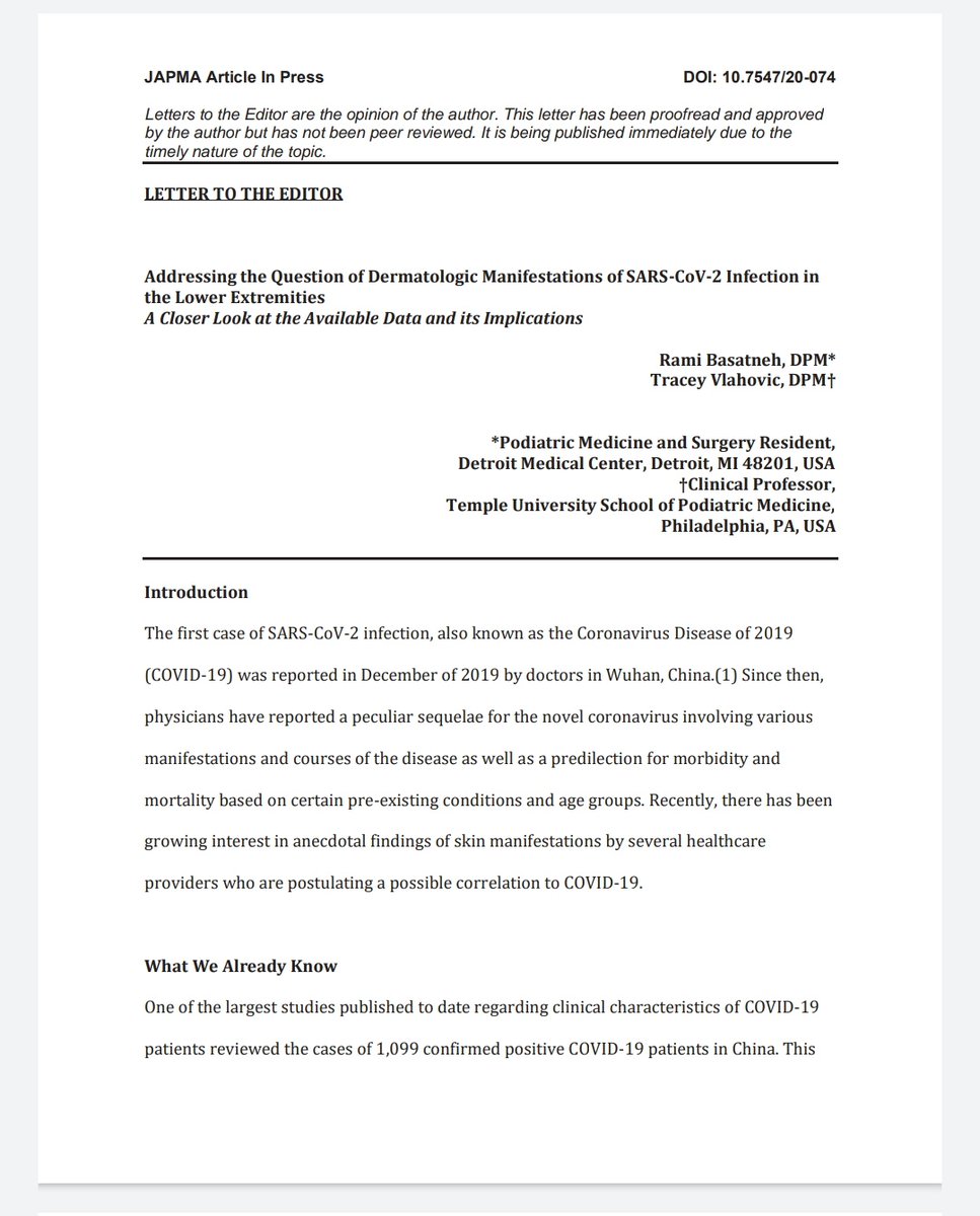 Also how COVID-19 is leading to Skin Rashes, Chill Burns & other skin issues discussed as common side affect. Ratio in Italy for Skin Infection was 20% i.e. 18 patients of 88 patients sampled for clinical research by Skin Specialists