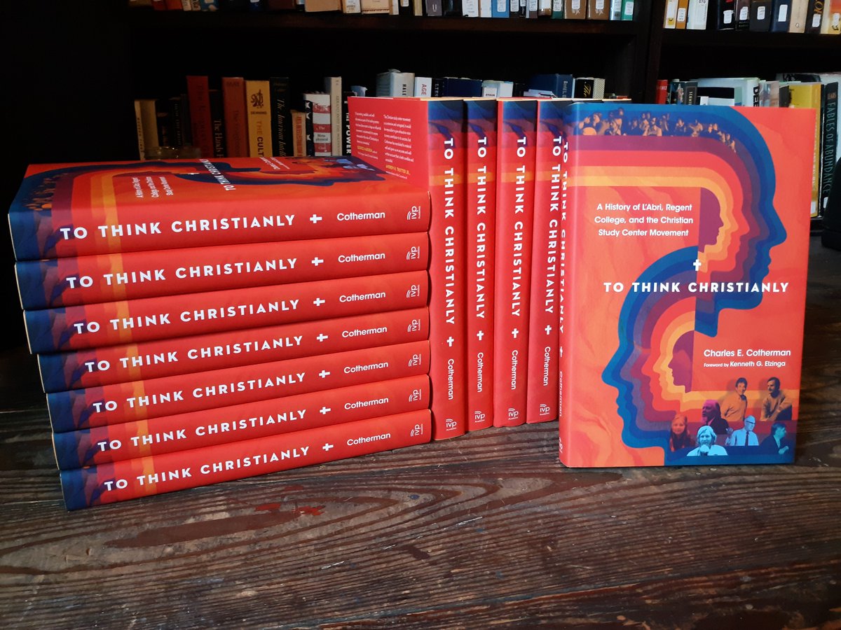 CECotherman's tweet photo. In less than a week #ToThinkChristianly will officially make its way into the world. 

I can't wait to share some of the great stories that have shaped a Christian study center movement that is now flourishing at universities across North America. https://t.co/SFIFs9jg0Q