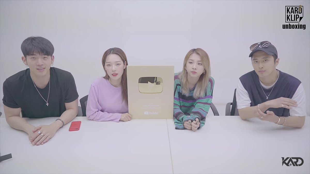 Kard received the Youtube Gold Button 