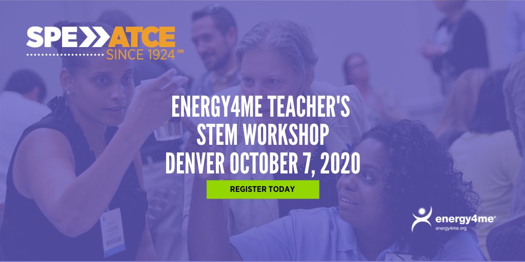 Energy4me invites Denver-area K-12 science teachers for a free one-day STEM workshop. go to energy4me.org/find-resources… for information #energyeducation #energy4me