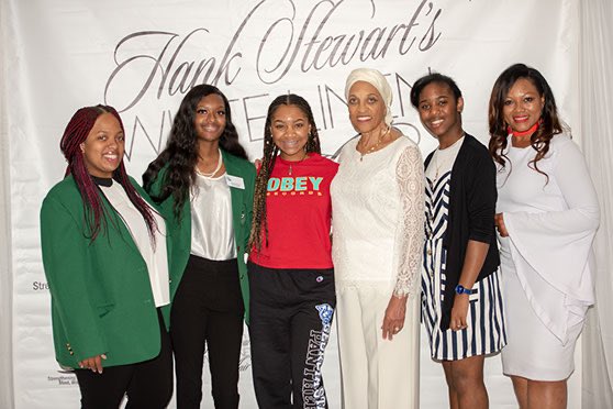 Let’s just highlight her involvement with this foundation right quick! She networked with Dr. Johnnetta B. Cole (first African American female president of Spelman) at the fundraising event and Dr. C.T. Vivian (activist and close friend of MLK) in his HOUSE . 