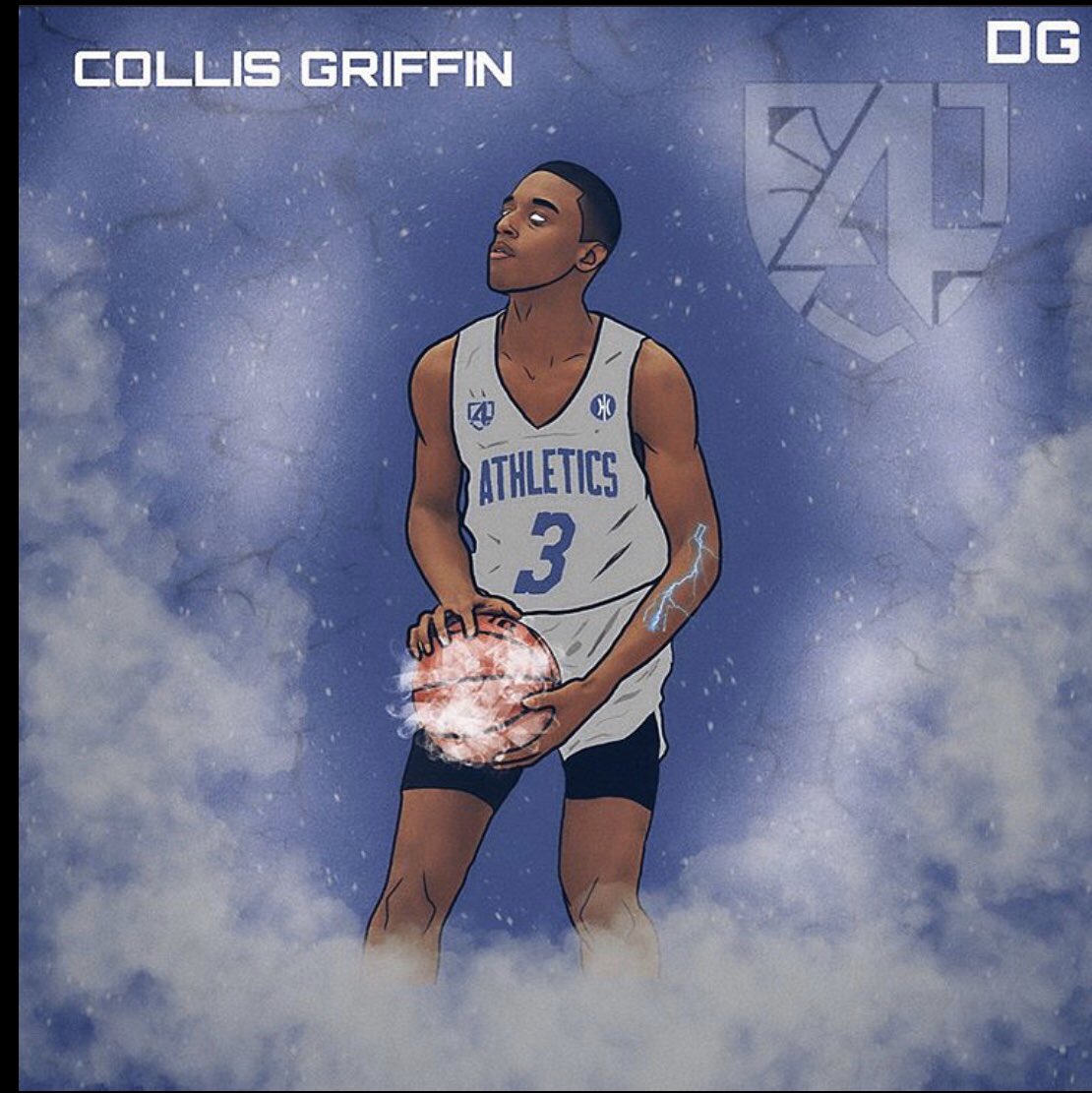 HUGE COMMITMENT TODAY. 6’6” wing Collis Griffin, <a href="/Eliteballer08/">Collis Griffin</a>, is now a member of the 4A Athletics. He comes from Evans HS, <a href="/EvansHS_Hoops/">Evans High Basketball (FL)</a>.  Collis is someone who is ready to take that next step &amp; will help us compete in the FSBC, <a href="/PHSBA_US/">Post High School Basketball Association</a>.  #AwakenTheGreatnessWithin #4A4Life