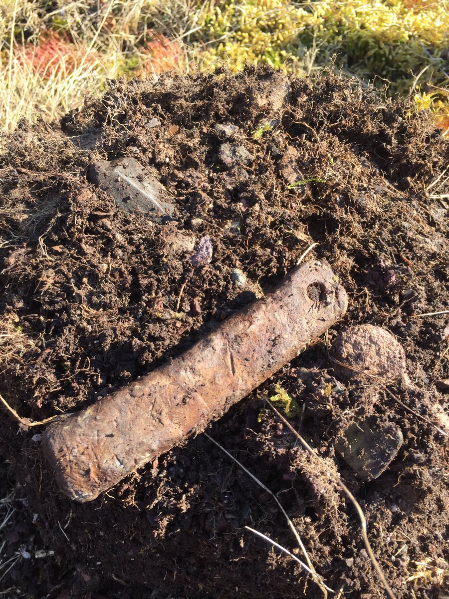nezazor's tweet photo. Found this lead weight metal detecting yesterday. #metaldecting #detecting #Newfoundland https://t.co/w1FA45COHm