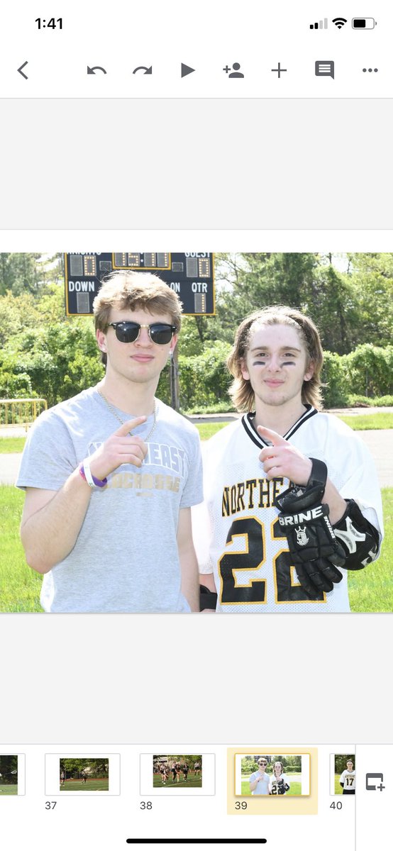 Remembering our seniors Jake and Aiden, Boys Lacrosse