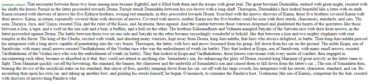 On to day 12.Karna vs Kekeya's. From all three editions.