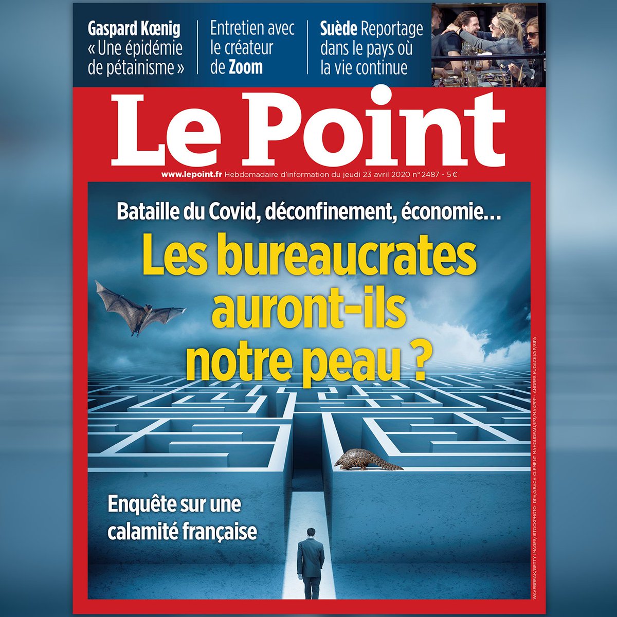 📍 Bataille du Covid, déconfinement, économie…

Les bureaucrates auront-ils notre peau ? Enquête sur une calamité française ➡ bit.ly/3dFgZme